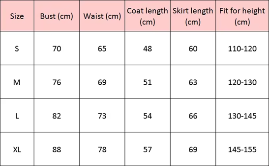 English Nanny Costume for Girls