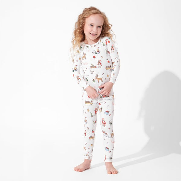 Santa's Workshop Luxuriously Soft Bamboo PJ Set for Men, Women & Kids