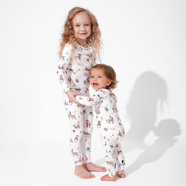 Santa's Workshop Luxuriously Soft Bamboo PJ Set for Men, Women & Kids