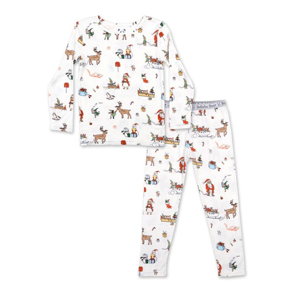 Santa's Workshop Luxuriously Soft Bamboo PJ Set for Men, Women & Kids