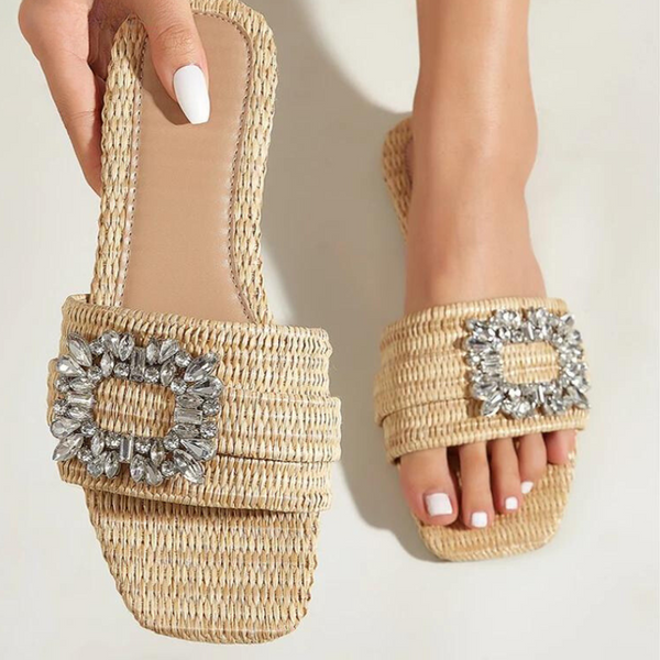 The Erica Jewel Mule Slides for Women & Teens