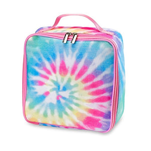 Girls Pastel Delight Tie Dye Insulated Lunch Bag