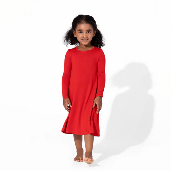 Winterberry Red Luxuriously Soft Bamboo PJ Set for Men, Women & Kids