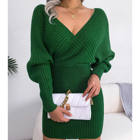 The Katrin Body-Con Sweater Dress for Women