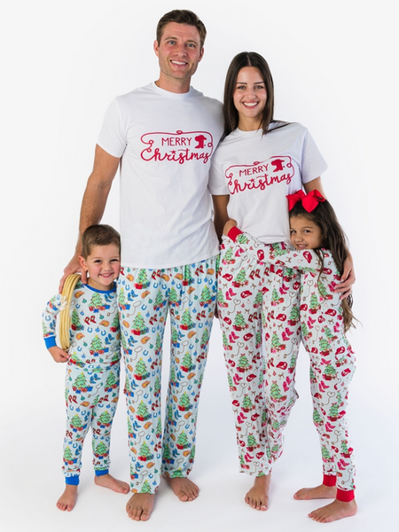 SoftSnooze™ Bamboo Viscose Yuletide Yee-haw Pajamas for Men, Women, Kids & Babies
