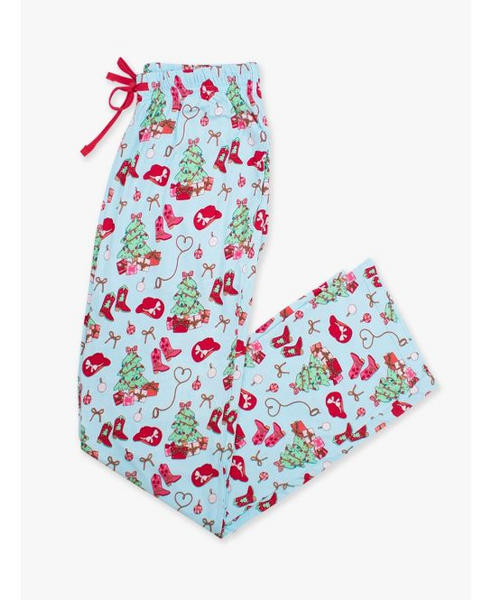 SoftSnooze™ Bamboo Viscose Yuletide Yee-haw Pajamas for Men, Women, Kids & Babies