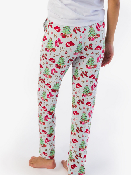 SoftSnooze™ Bamboo Viscose Yuletide Yee-haw Pajamas for Men, Women, Kids & Babies
