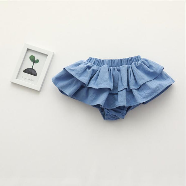 The Elsa Ruffle Romper-Skirt