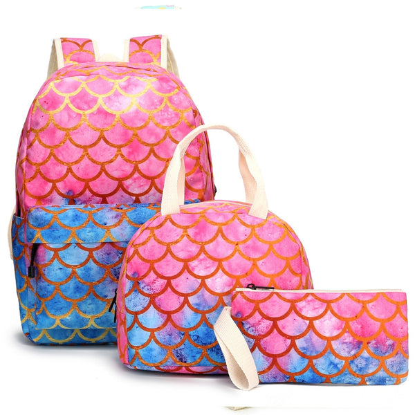 The Marissa Mermaid Backpack Set