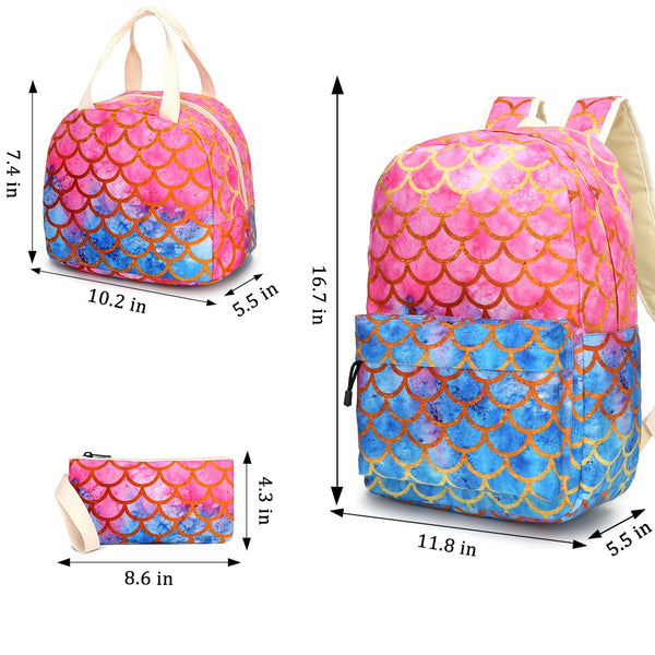 The Marissa Mermaid Backpack Set