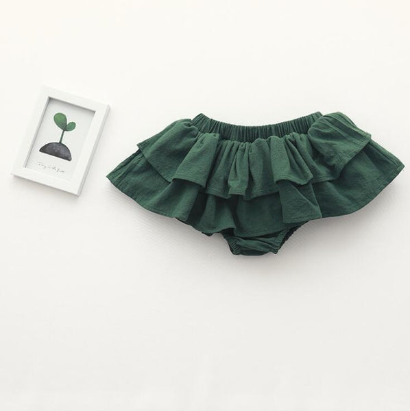 The Elsa Ruffle Romper-Skirt
