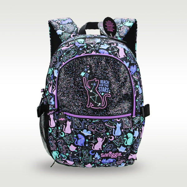Girls Smiggle Kitty Stars Backpack