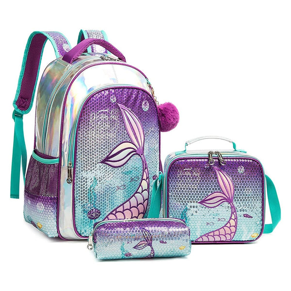 The Molly Mermaid Backpack Set