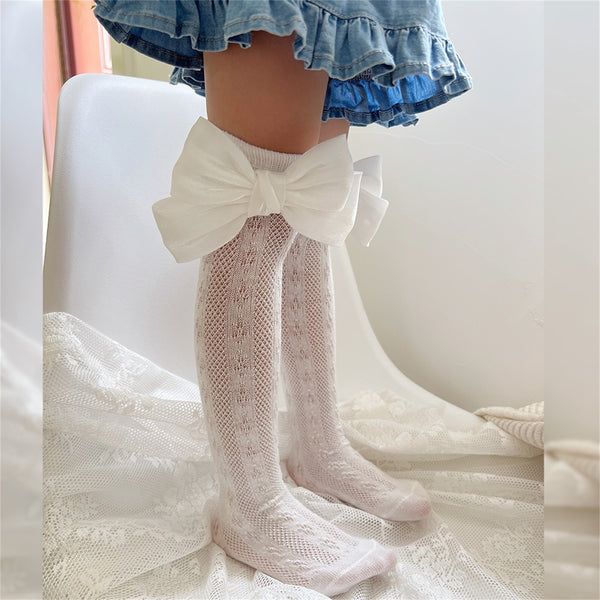 The Brooke Bow Knee-Highs