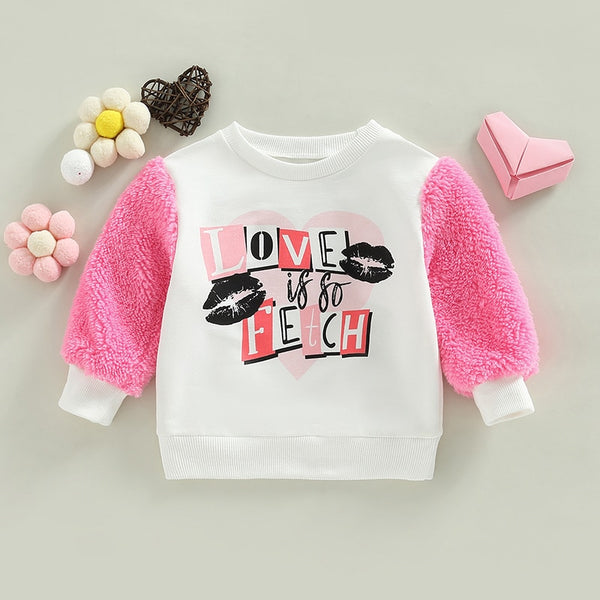 The Love Is So Fetch Glam Sweatshirt
