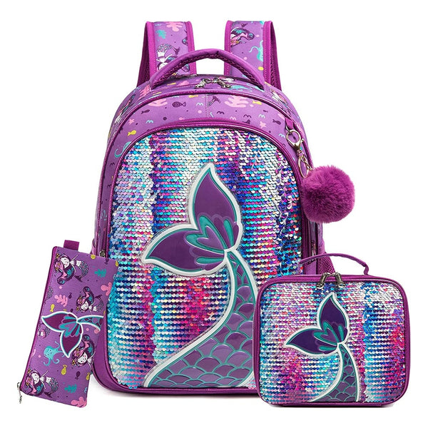 The Molly Mermaid Backpack Set