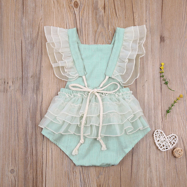 The Faith Hand-Embroidered Romper