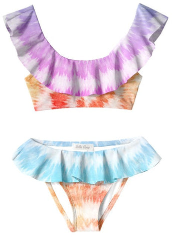 The Ariana Tie Dye Two Piece from STELLA COVE