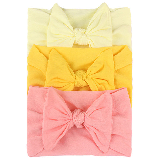 The SuperSoft Baby Bow Set